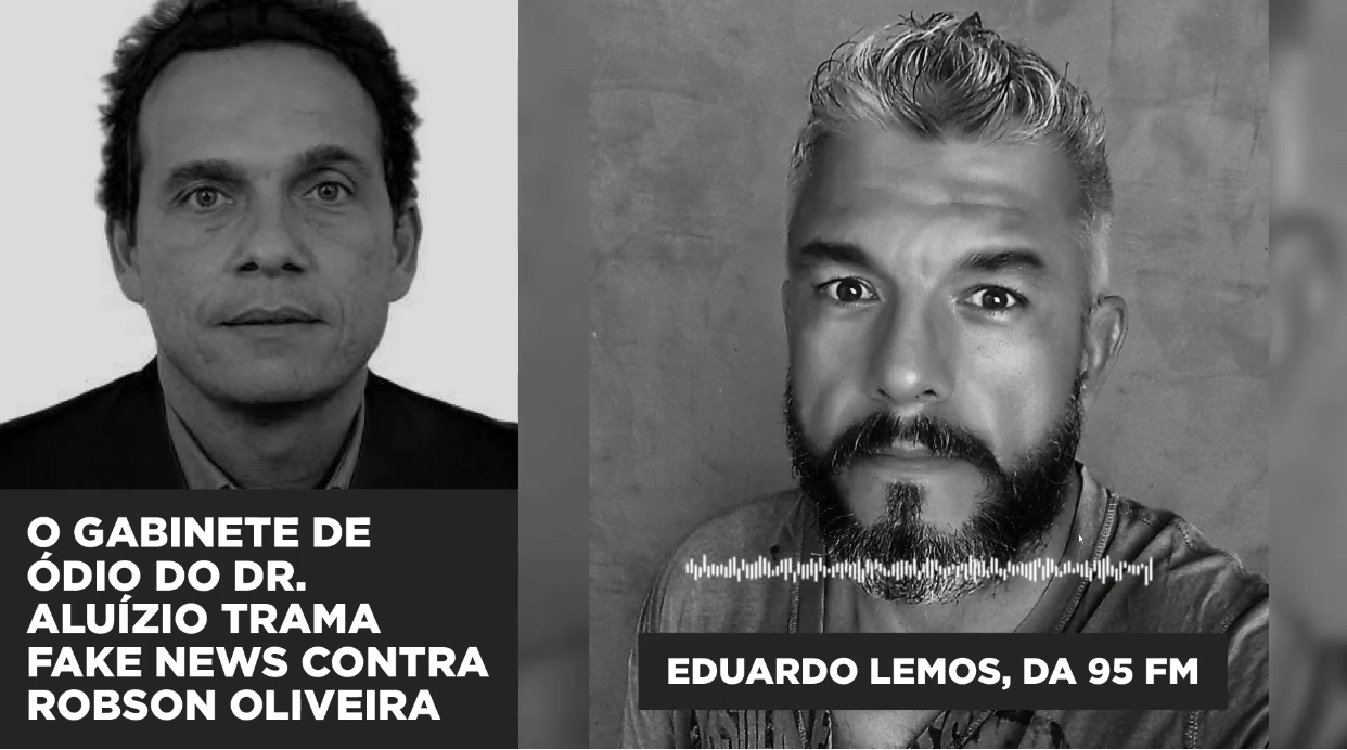 Macaé: locutor da rádio de Silvinho Lopes, a serviço de Dr. Aluízio e Dr. Eduardo, incita ódio contra Robson Oliveira. Ouça!