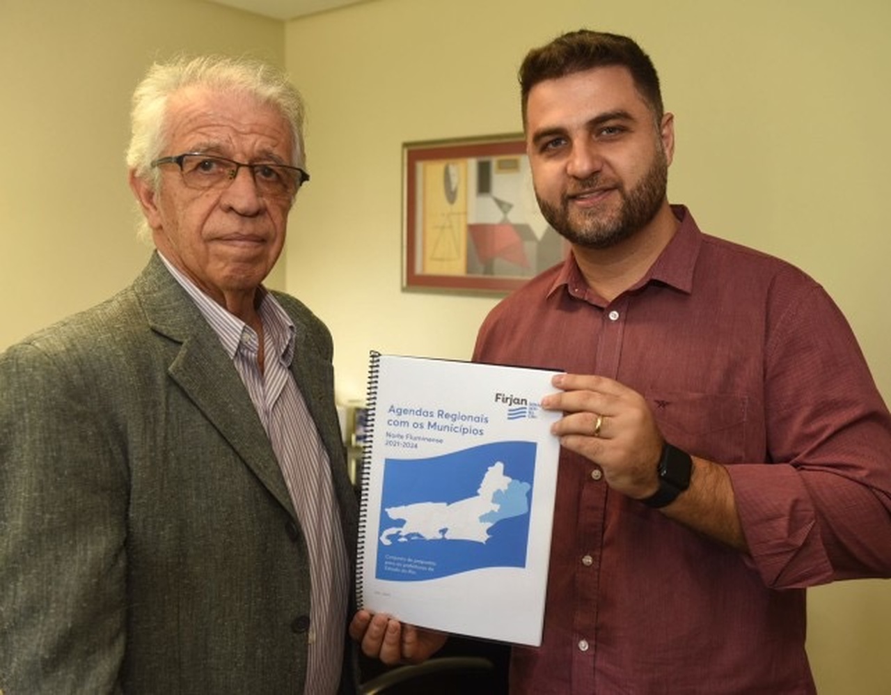 Campos: Wladimir Garotinho recebe propostas de desenvolvimento da Firjan Norte Fluminense