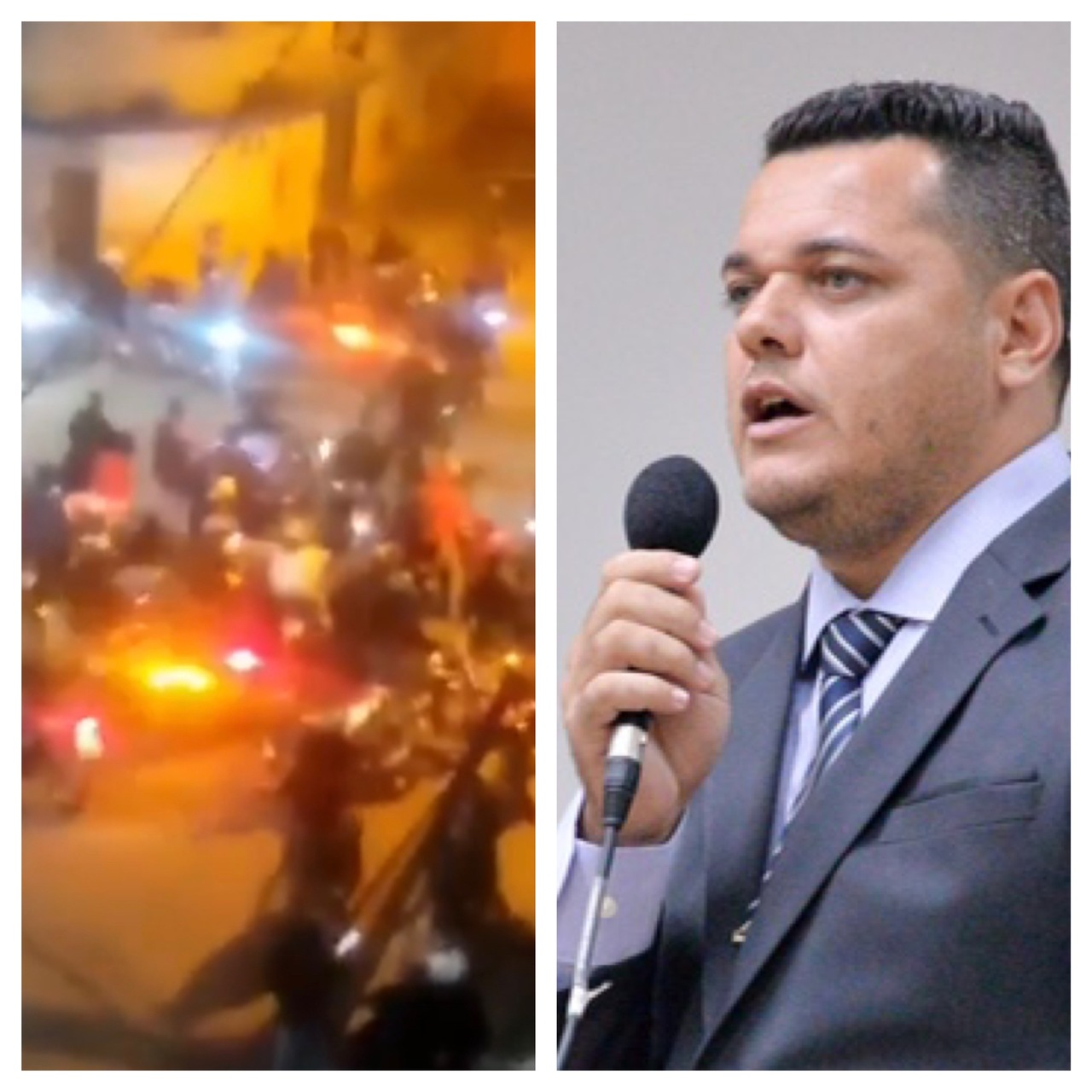Macaé: grupo de motoqueiros causa baderna nas ruas com suposto apoio de Reginaldo do Hospital. Vereador nega. ‘Isso é crime’