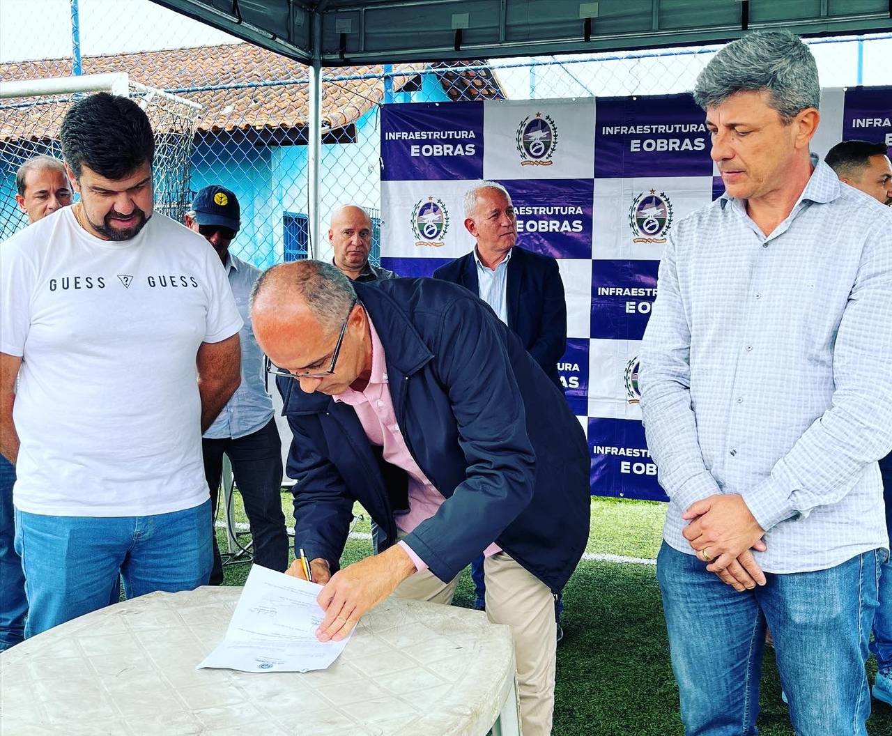 Macaé: com apoio da Câmara, Prefeitura e Estado assinam ordem de serviço para início das obras nas Malvinas