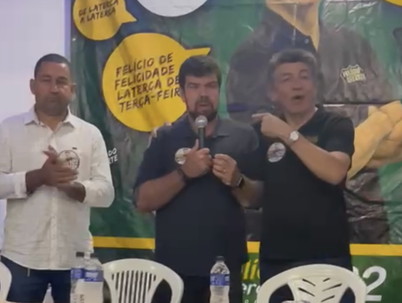 Macaé: ‘Único gabinete que se abriu ao município em Brasilia foi o de Laterça’, frisou Welberth em evento de apoio ao deputado (Vídeo)