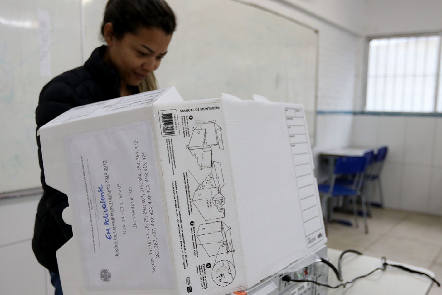 Começa apuração do resultado parcial das eleições para o Conselho Tutelar