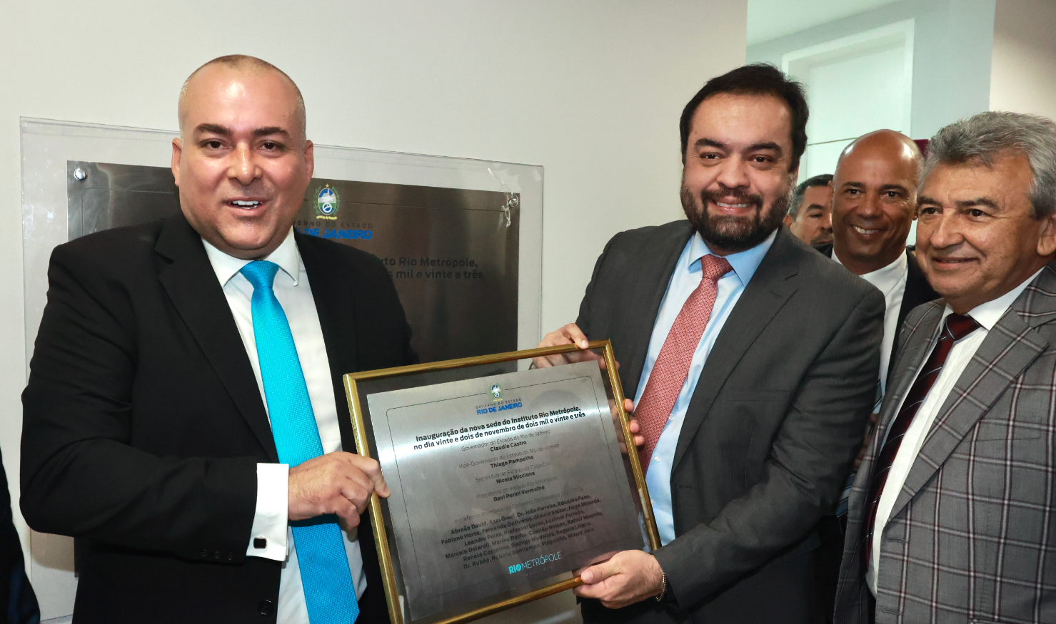 Governador inaugura nova sede do Instituto Rio Metrópole e aprova projetos de incentivo ao crescimento da Região Metropolitana