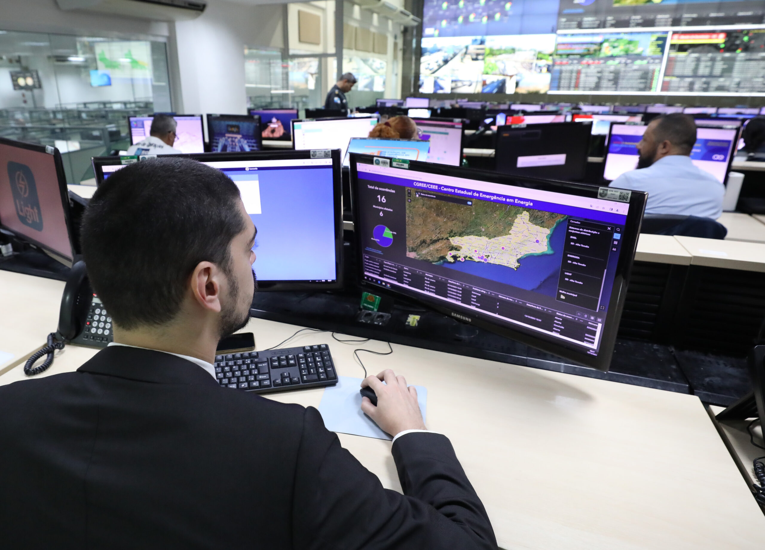 Governador Cláudio Castro inaugura Centro Estadual de Emergência em Energia