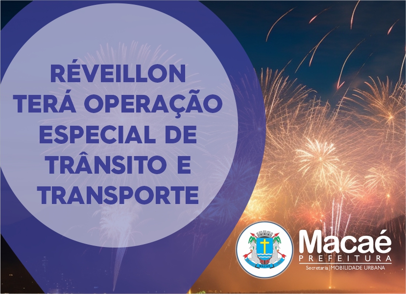 Réveillon terá operação especial de trânsito e transporte