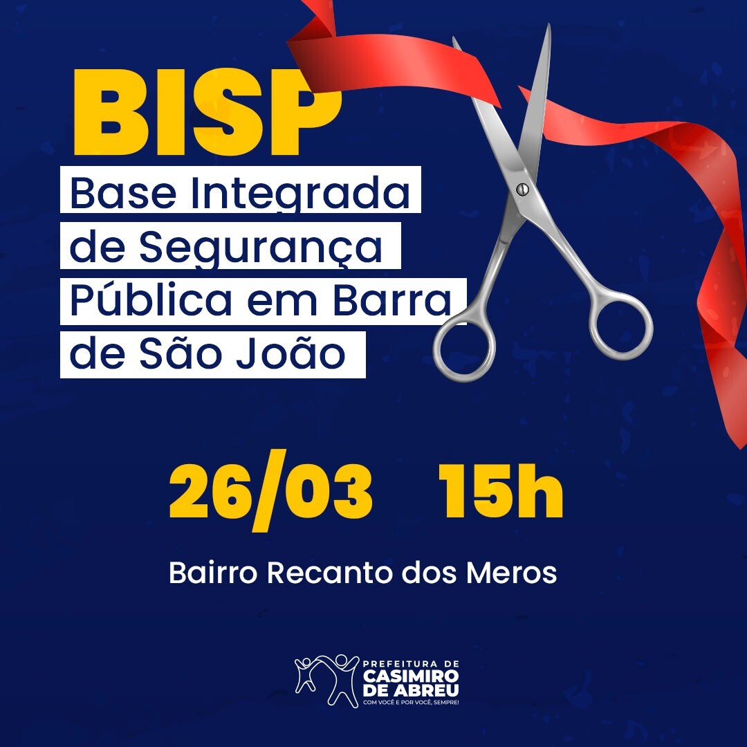 Prefeitura inaugura Base Integrada de Segurança no Recanto dos Meros no dia 26