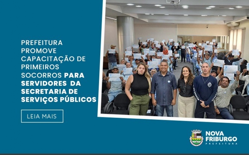 Prefeitura Capacita Servidores da Secretaria de Serviços Públicos