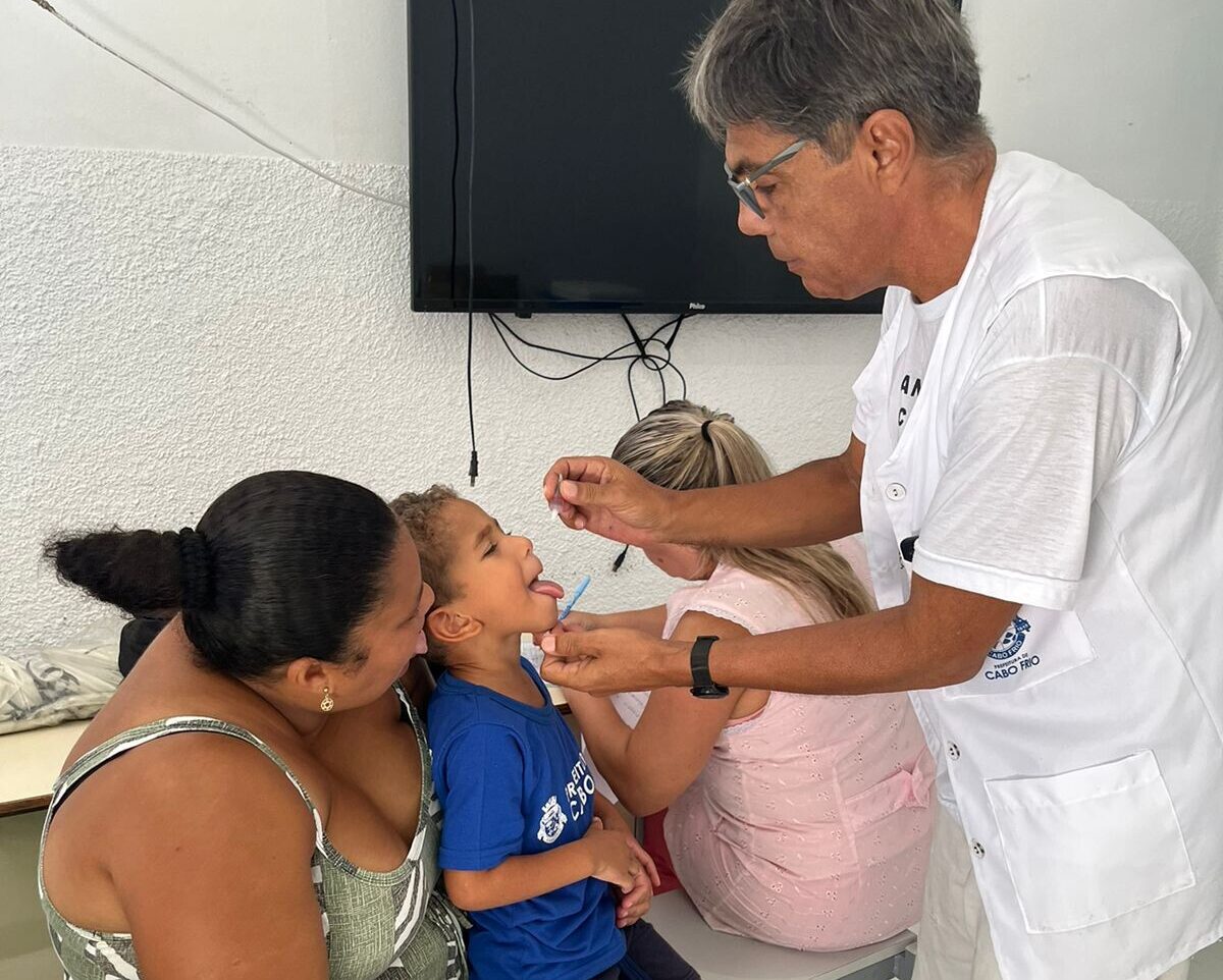 Cabo Frio lança Campanha de Vacinação nas escolas para crianças até 5 anos