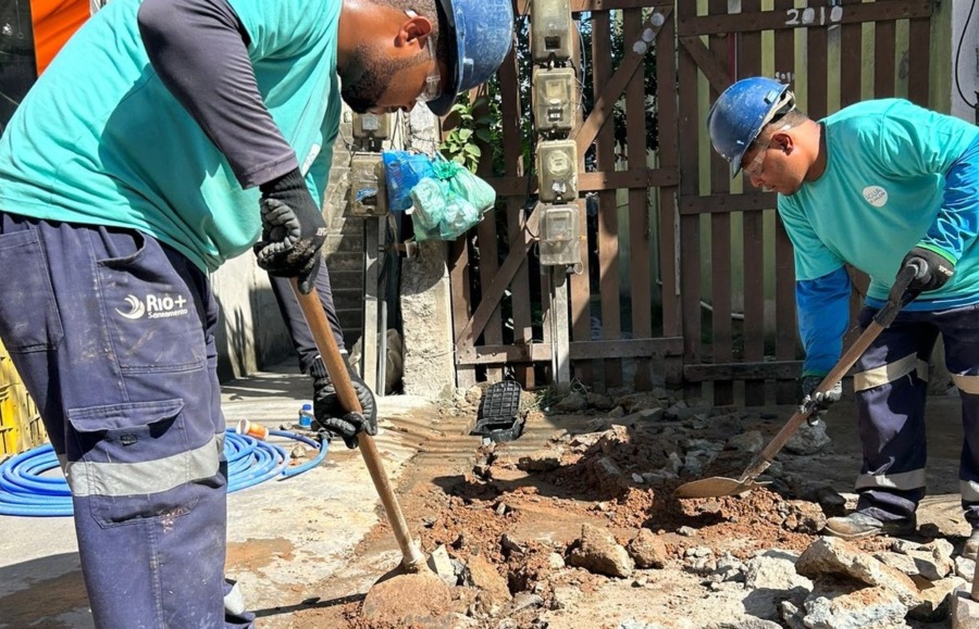 Bairro Âncora, em Rio das Ostras, recebe ações da concessionária Rio+Saneamento