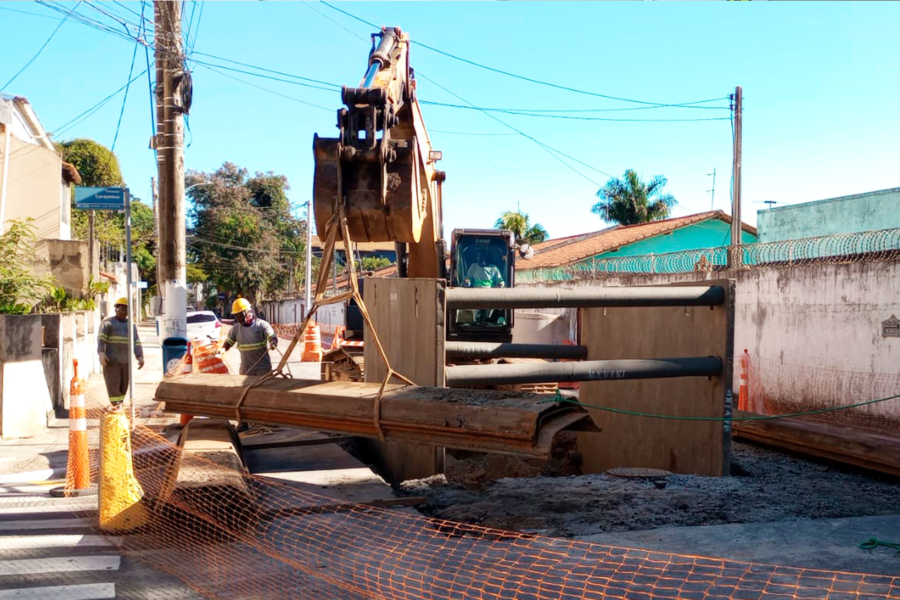 Obras de saneamento continuam em 2 bairros de Macaé durante essa semana