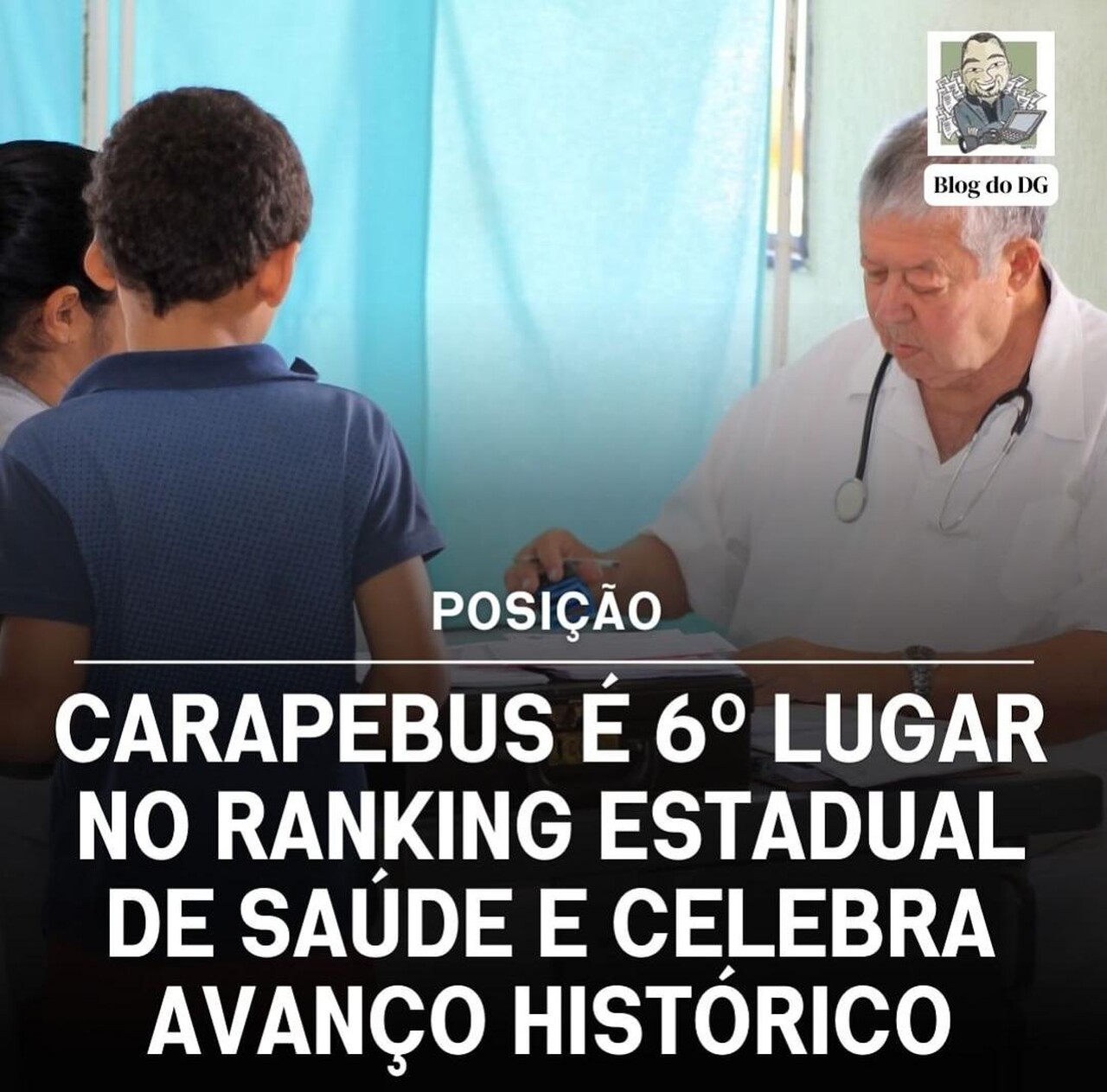 Carapebus é 6° lugar no ranking estadual de saúde e celebra avanço histórico