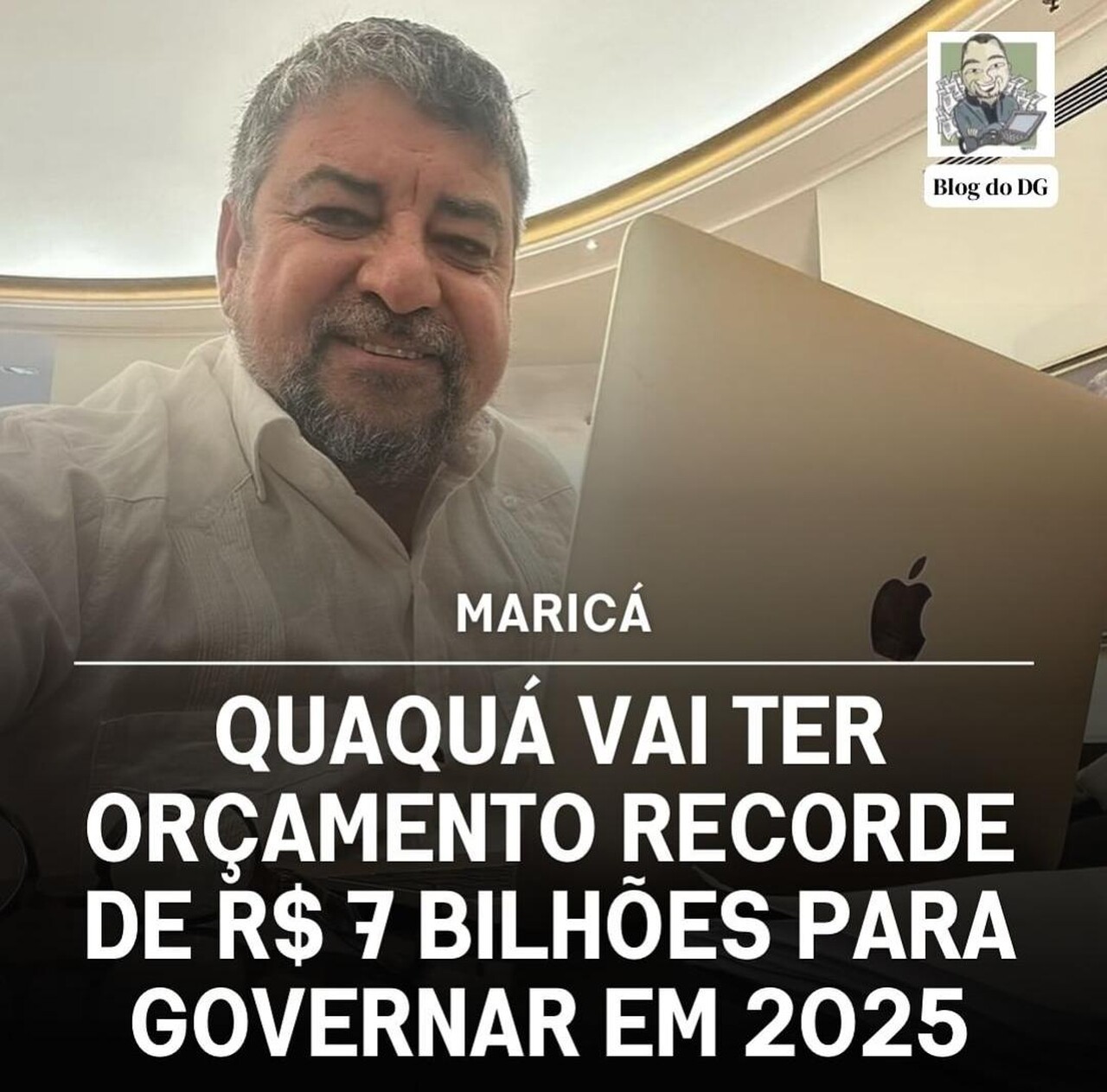 Quaquá vai ter orçamento recorde de R$7 Bilhões para governar em 2025