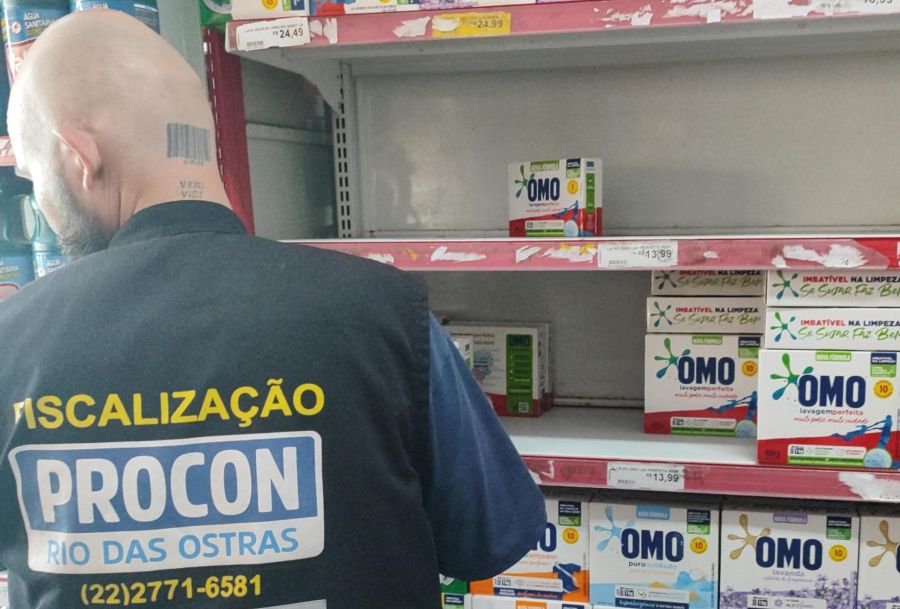Procon recolhe quatro toneladas de sabão em pó falsificado