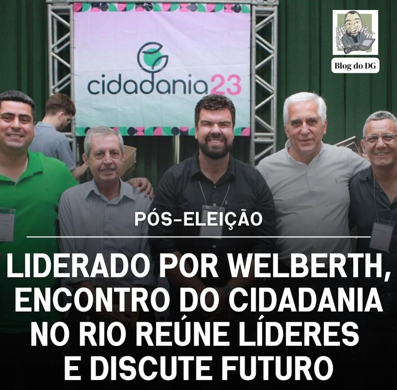 Liberado por Welberth, encontro do Cidadania no Rio reúne líderes e discute futuro