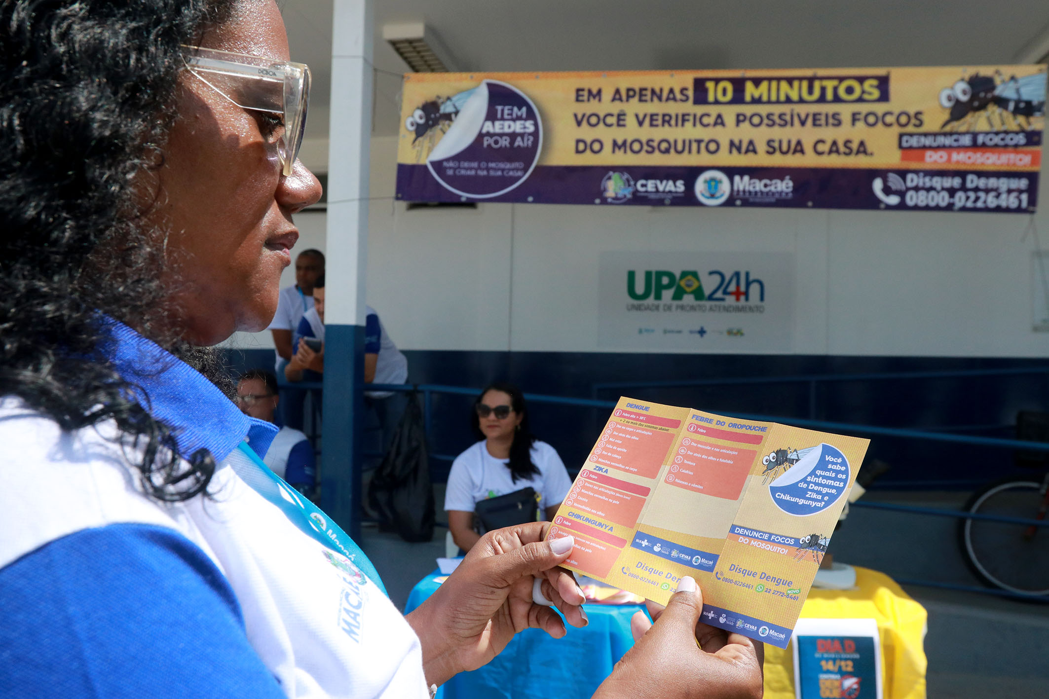 Dia D Nacional de combate ao Aedes aegypti é realizada em Macaé