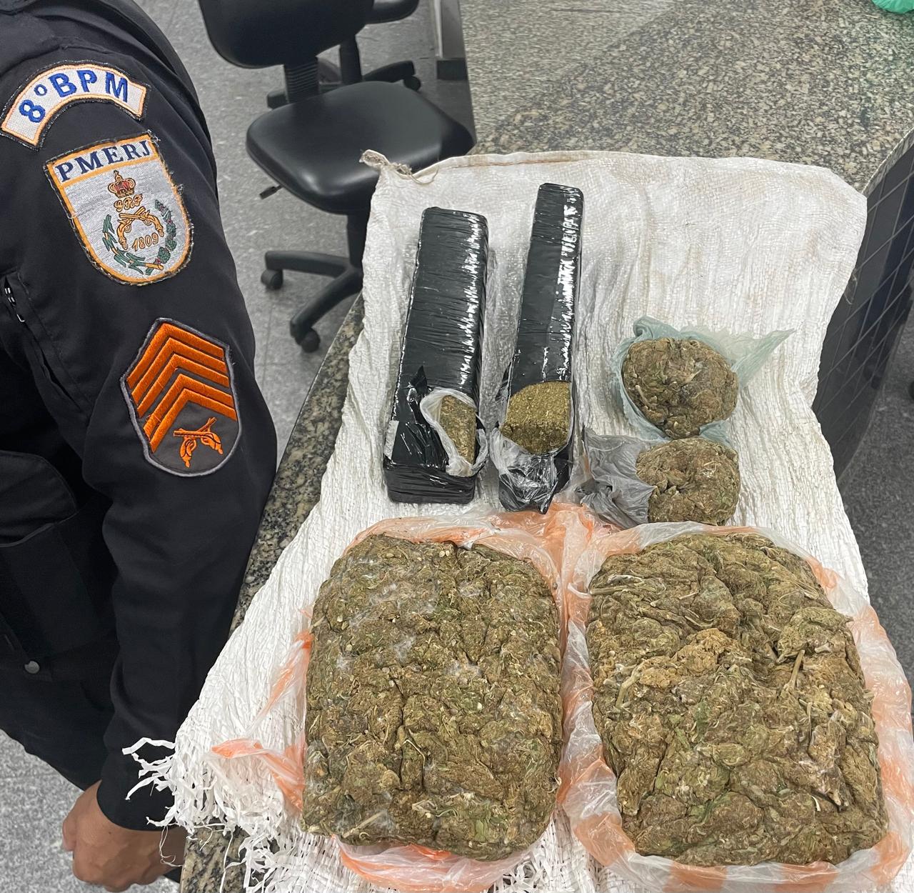 Drogas são encontradas em bairro de Campos nessa madrugada