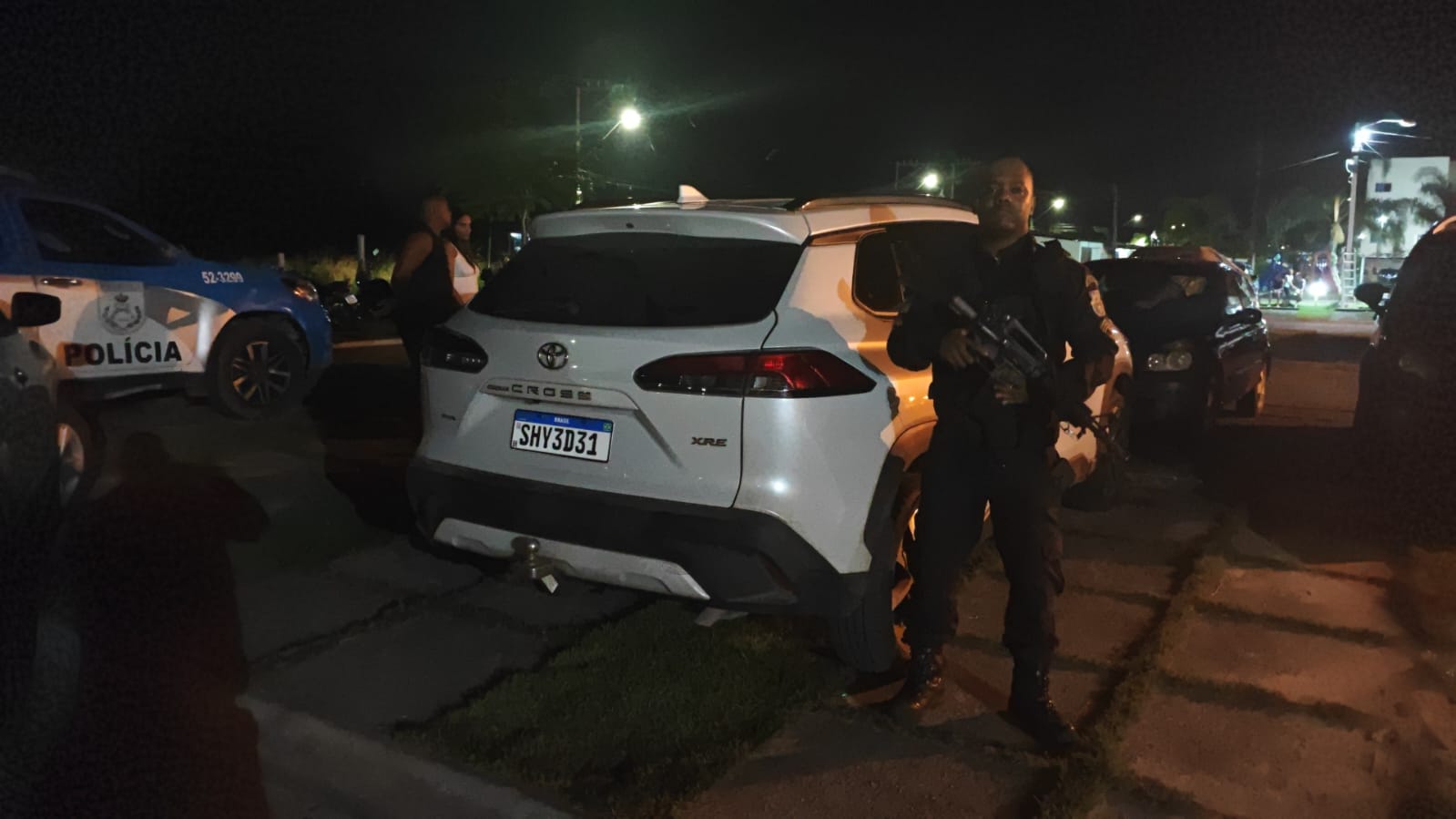 Ação da Polícia Militar em Rio das Ostras identifica carro roubado em Minas