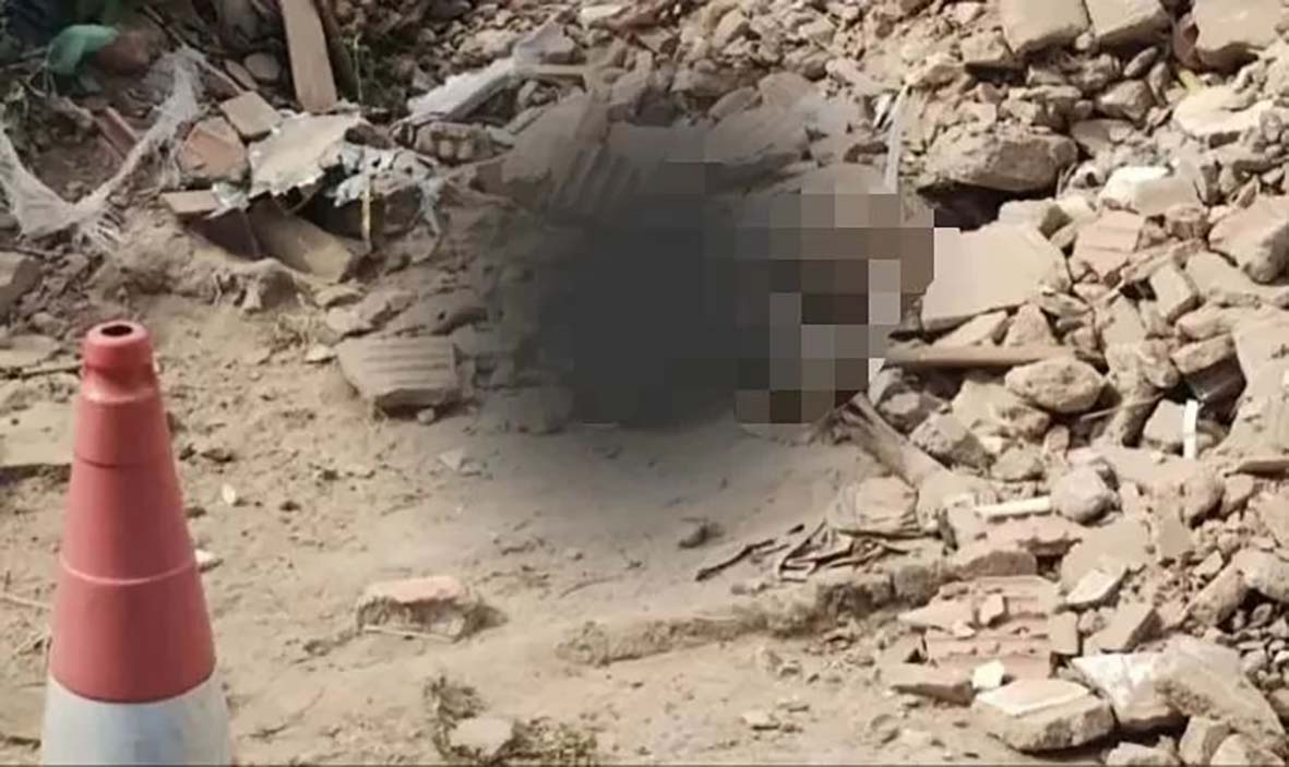 Polícia investiga corpo encontrado sob entulhos em área da Prefeitura de São Pedro da Aldeia