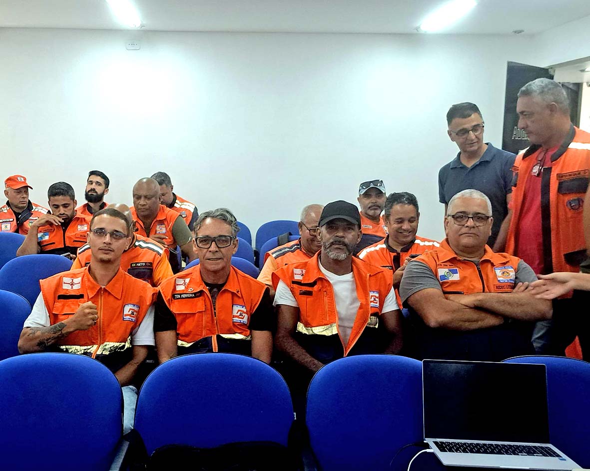 Defesa Civil realiza workshop em Cabo Frio para capacitar agentes da Baixada Litorânea