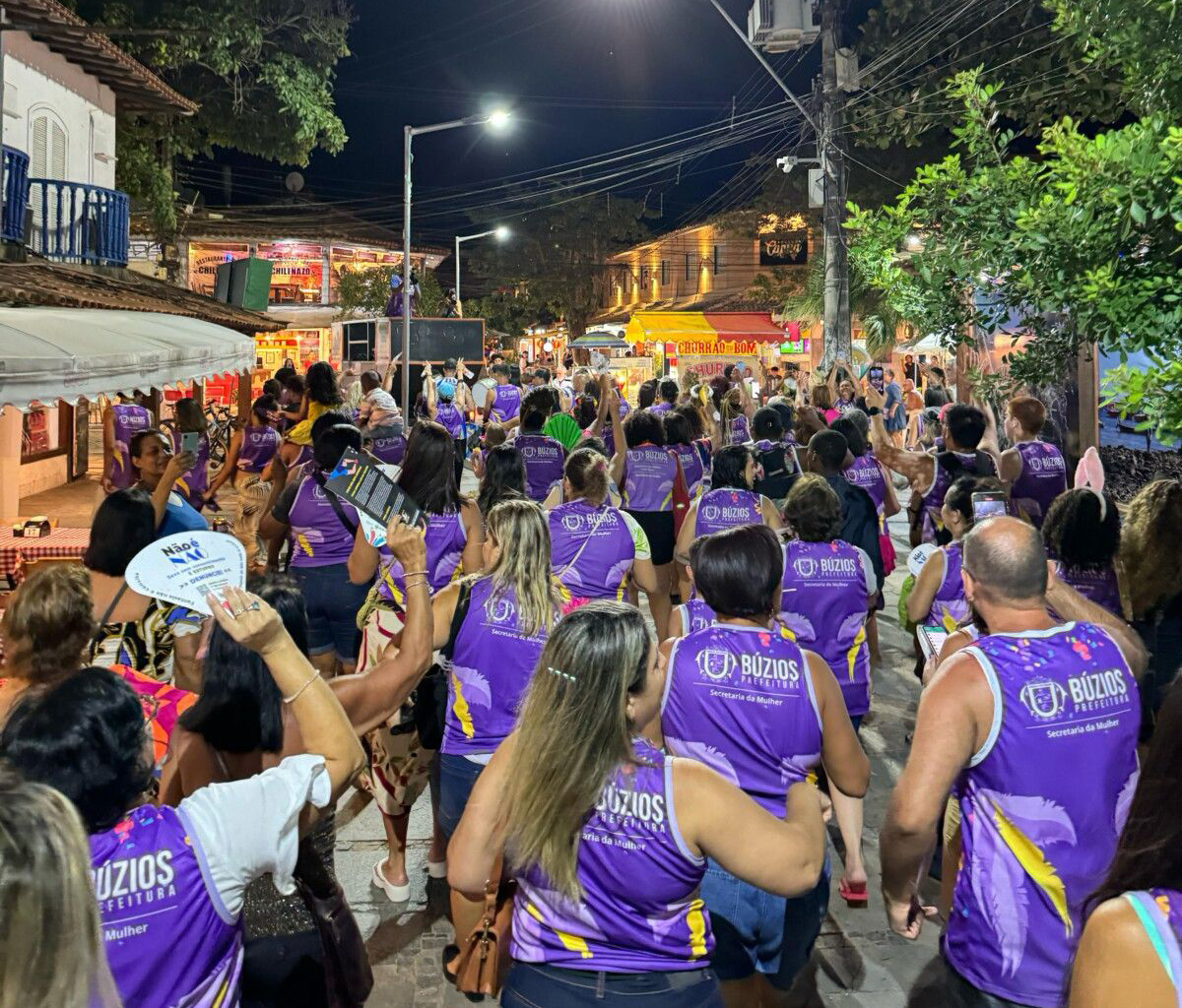 Carnaval em Búzios: Bloco ‘NÃO É NÃO’ combate assédio com mensagem de respeito