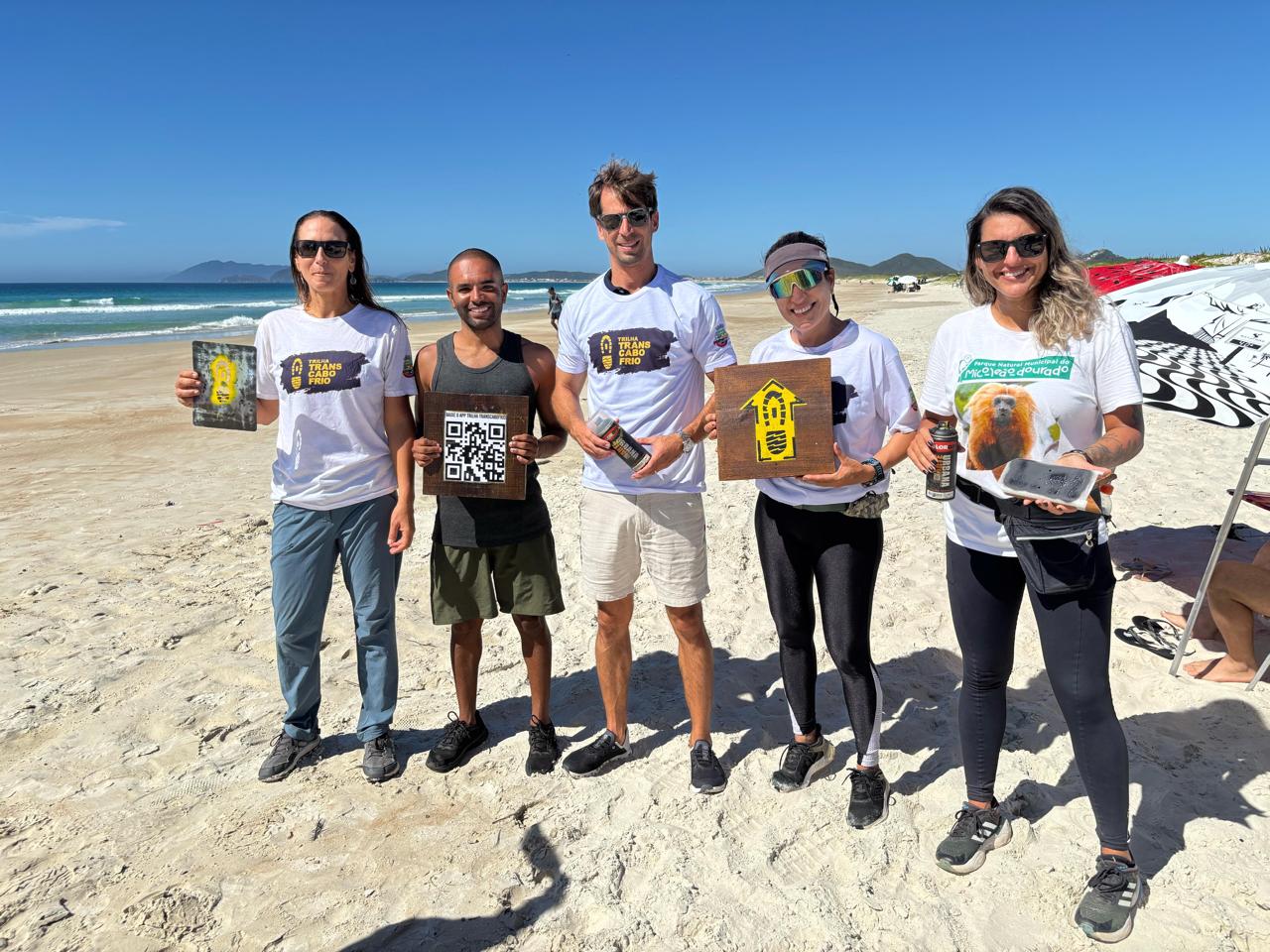 Pontal do Peró recebe ação ambiental para reforçar preservação e conquista da Bandeira Azul em Cabo Frio