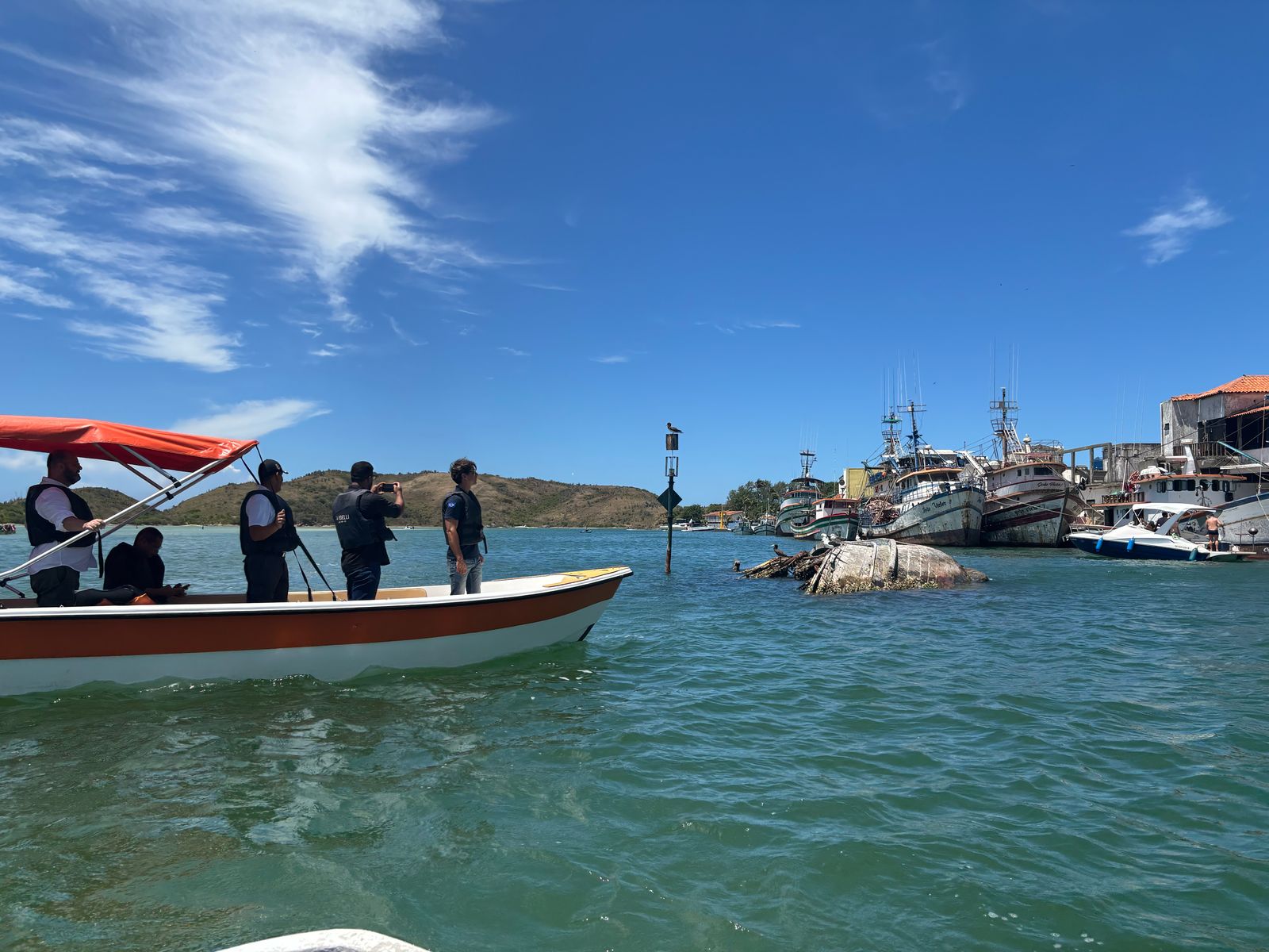 Secretaria de Turismo de Cabo Frio e Capitania dos Portos realizam vistoria no Canal do Itajuru