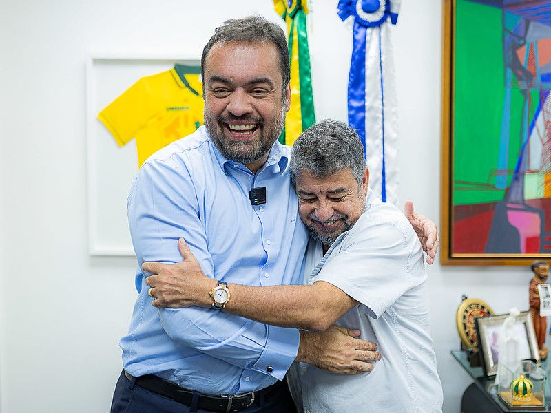 Quaquá e Cláudio Castro se reúnem no Rio e firma parceria para a segurança pública de Maricá
