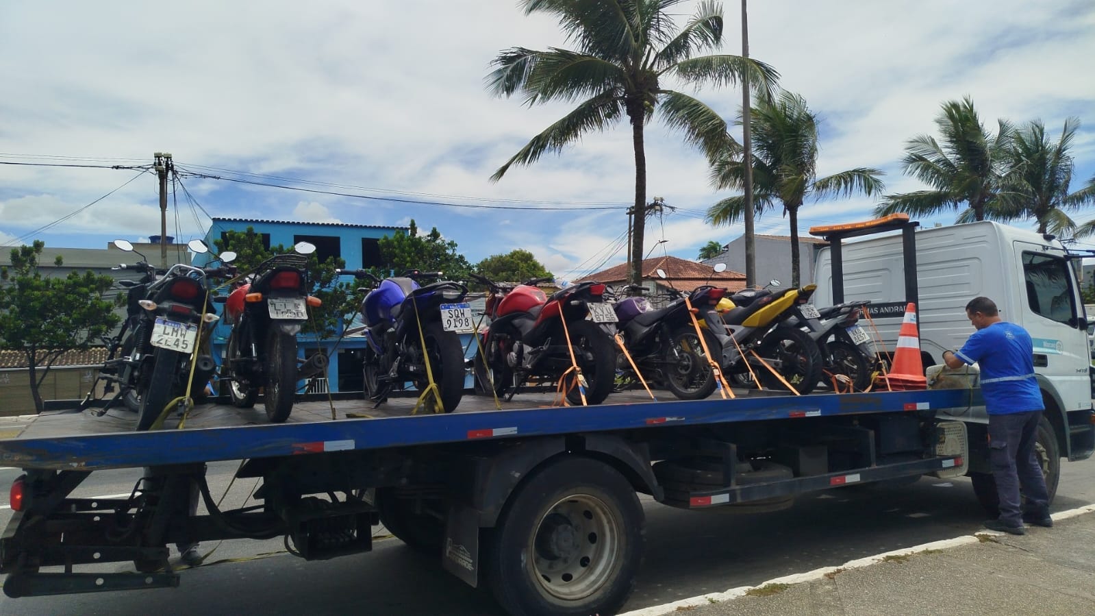 Macaé: operação de fiscalização retirou sete motos de circulação na cidade