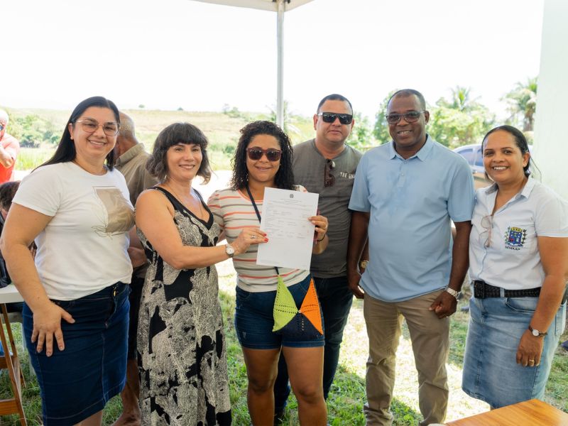 Assentamento Cambucaes, em Silva Jardim, recebe ação de regularização fundiária