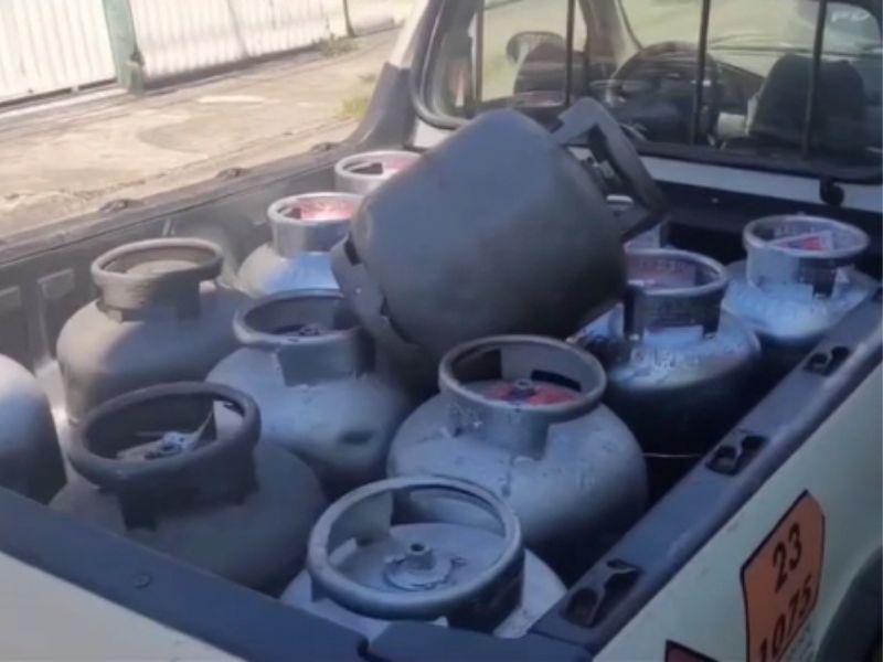 Homem é preso por vender botijões de gás irregulares em Rio das Ostras