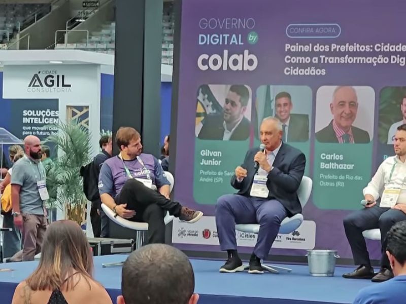 Rio das Ostras marca presença em importante evento internacional de tecnologia e inovação no Paraná