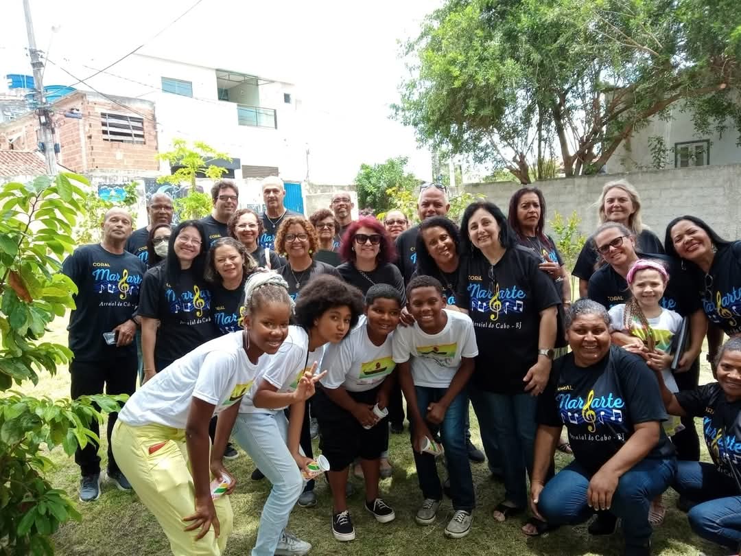 Últimas vagas para o Coral Marearte que busca novos talentos para apresentações especiais em Arraial