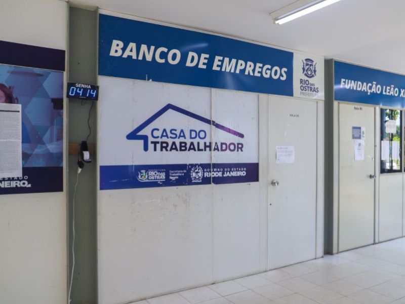Rio das Ostras começa a semana com 328 vagas para o mercado de trabalho; veja aqui
