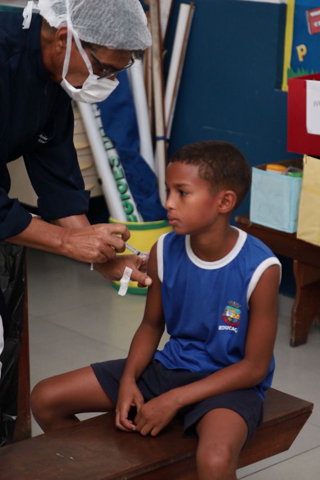 Escolas de Cabo Frio recebem ações de saúde e vacinação para proteção da comunidade escolar