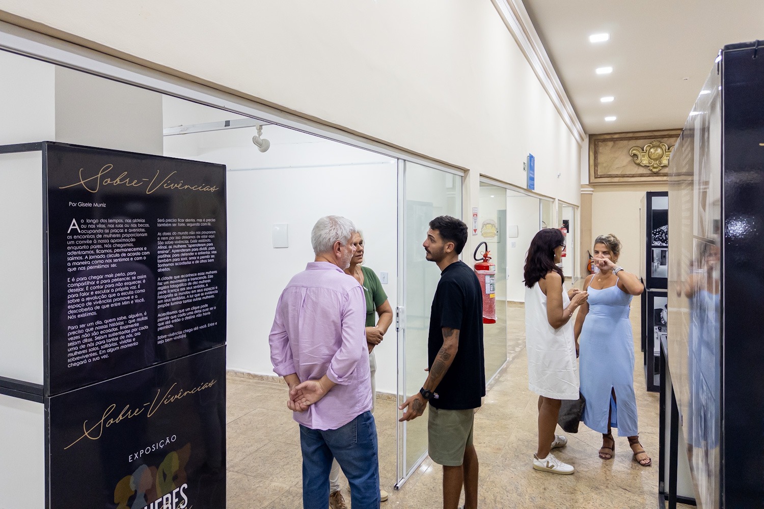 Arte feminina em foco: inauguração da Expomulher valoriza artistas de Macaé