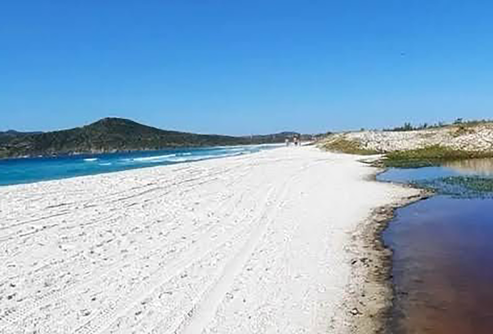 Análises indicam que a água da Lagoa do Meio, em Cabo Frio, está própria para banho