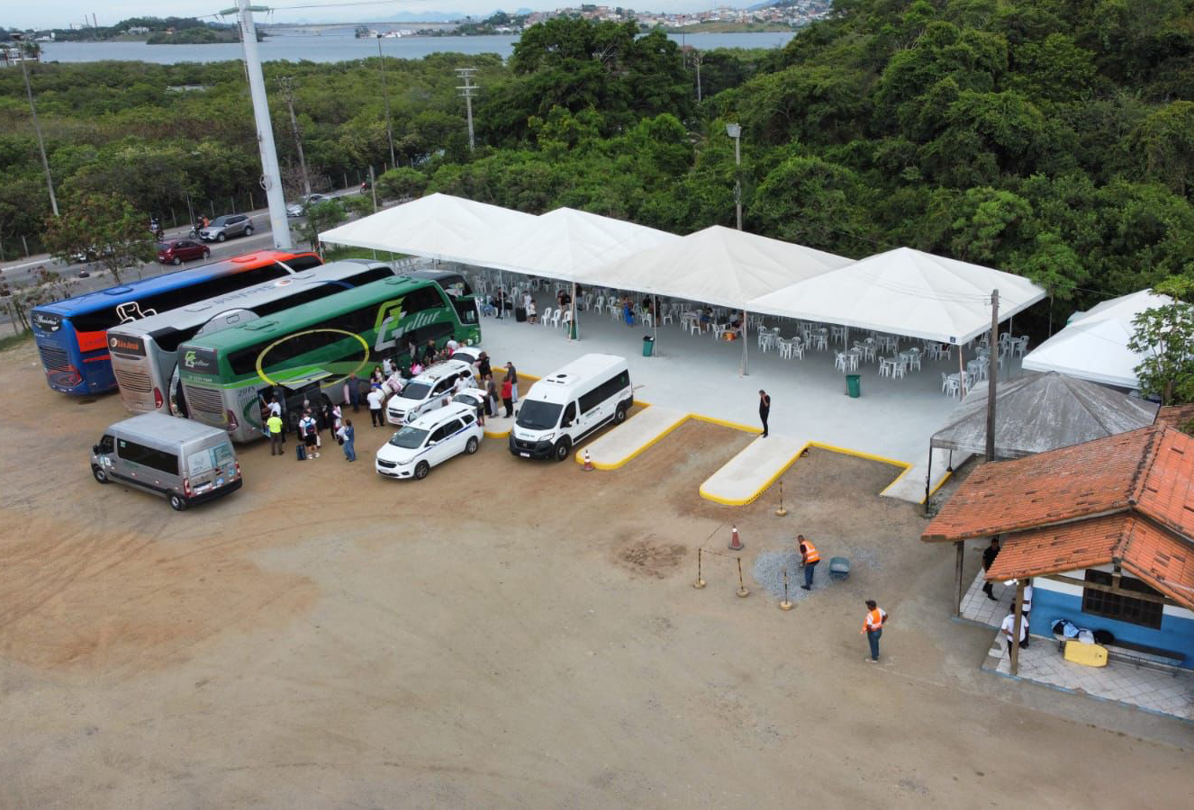 Mais conforto e menos caos: terminal de ônibus turístico é reestruturado em Cabo Frio