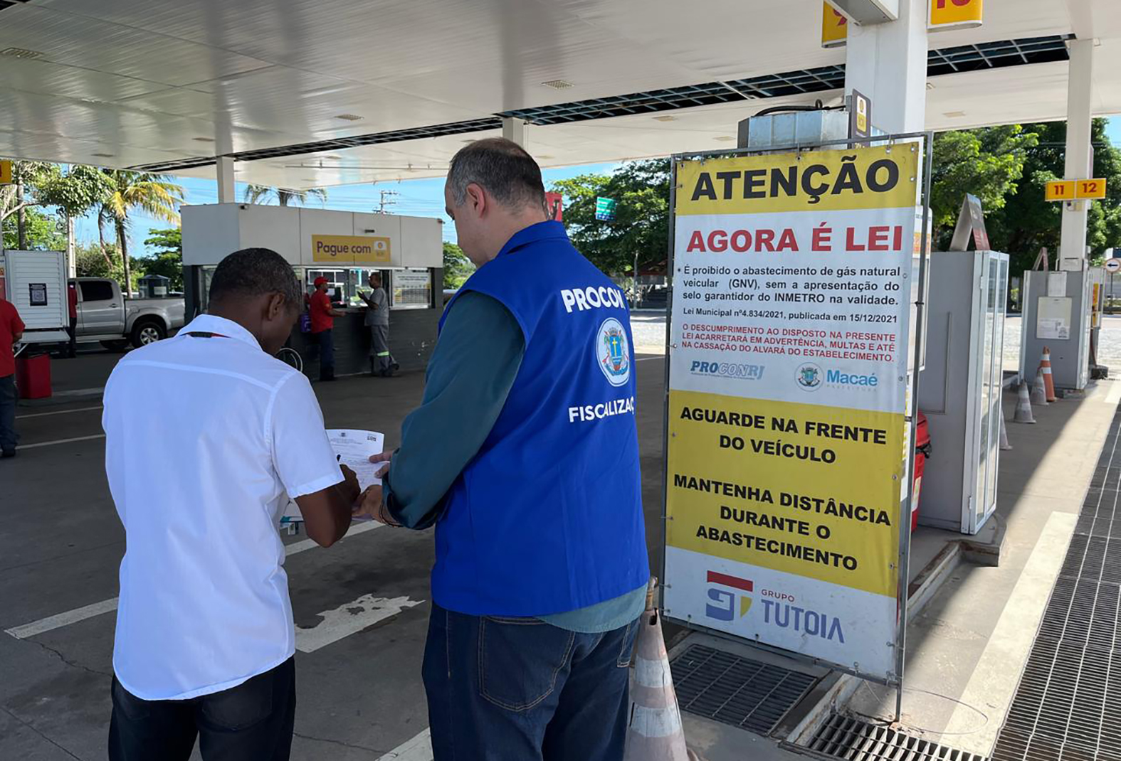 Fiscalização em postos de comercialização do GNV foram intensificadas em Macaé