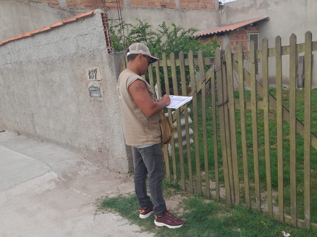 População se une à força-tarefa contra o Aedes no bairro Caiçara, Arraial do Cabo