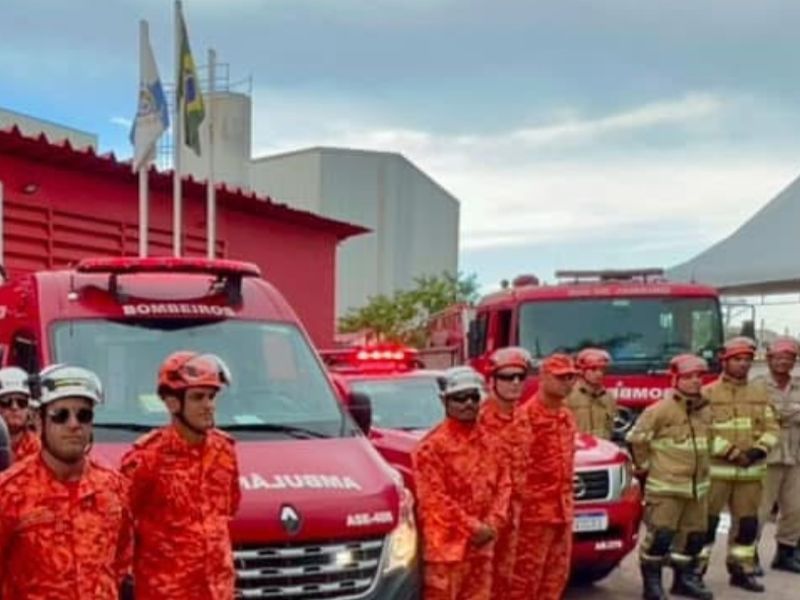 Chuvas fortes em Rio das Ostras provocam reforço do efetivo do Corpo de Bombeiros