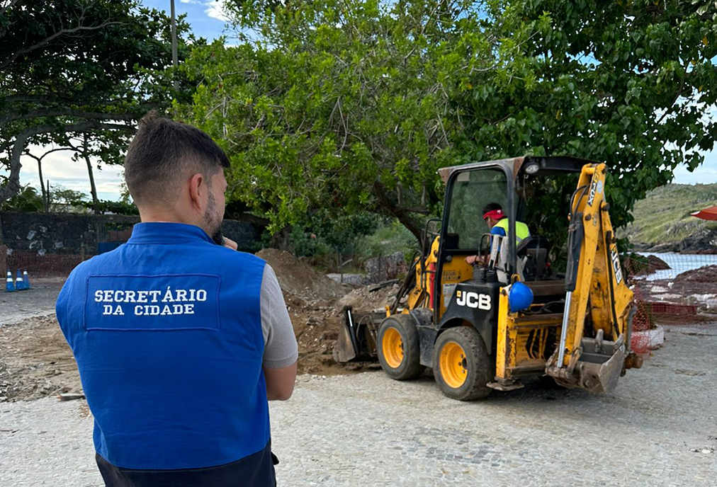 Cabo Frio avança na requalificação do Mirante e entorno do Forte São Mateus