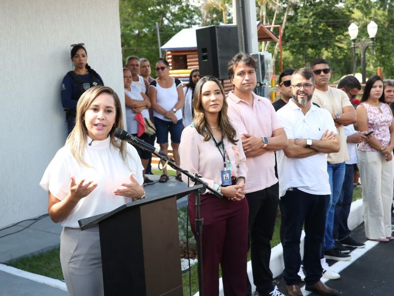 Prefeita de Araruama reforça compromisso com o povo em inauguração de obras em Morro Grande