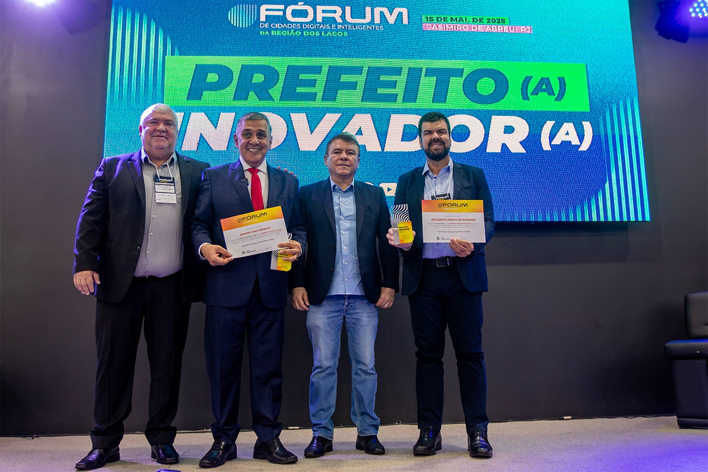 Reconhecimento por boas práticas: Welberth é premiado como Prefeito Inovador 2025