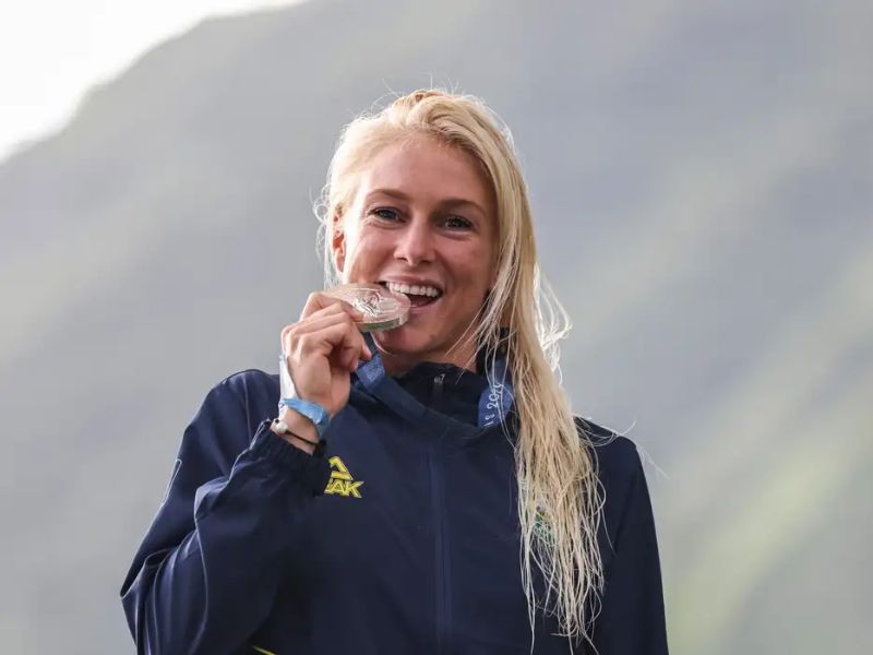 Brasileira medalhista olímpica em Paris disputa etapa de Saquarema da WSL como convidada