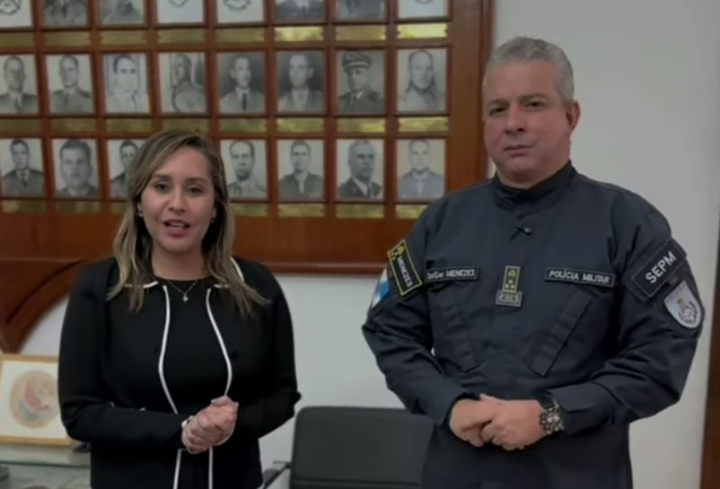 Prefeita de Araruama tem reunião sobre segurança com secretário estadual da PM no Rio