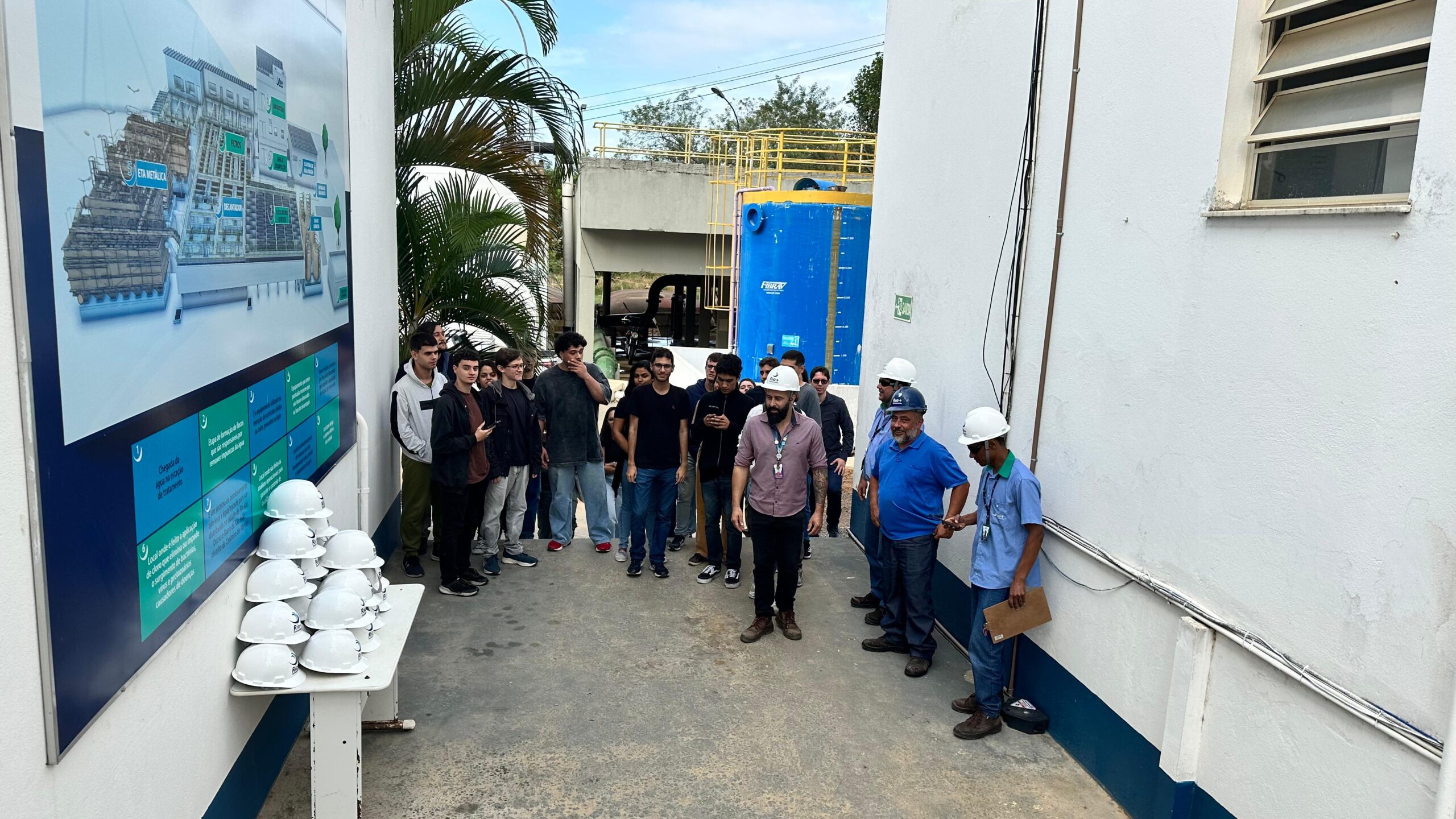 Projeto de ETA em Rio das Ostras vira inspiração para alunos de engenharia da UFF