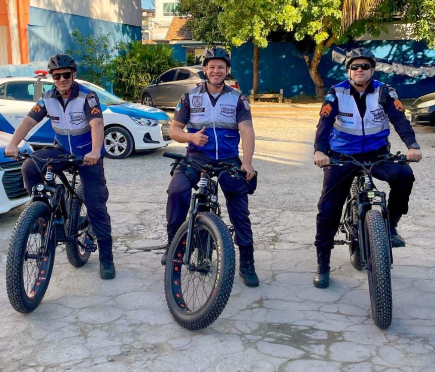 Programa Segurança Presente incorpora bicicletas elétricas em Campos