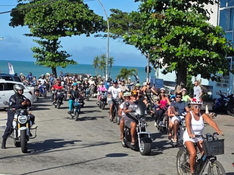 Prefeitura de Rio das Ostras promove “Rolezinho Sustentável” fechando o Maio Amarelo