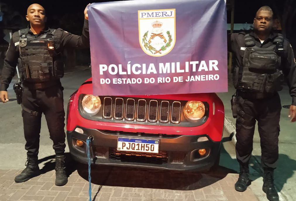 Polícia age rápido e recupera veículo roubado em Quissamã