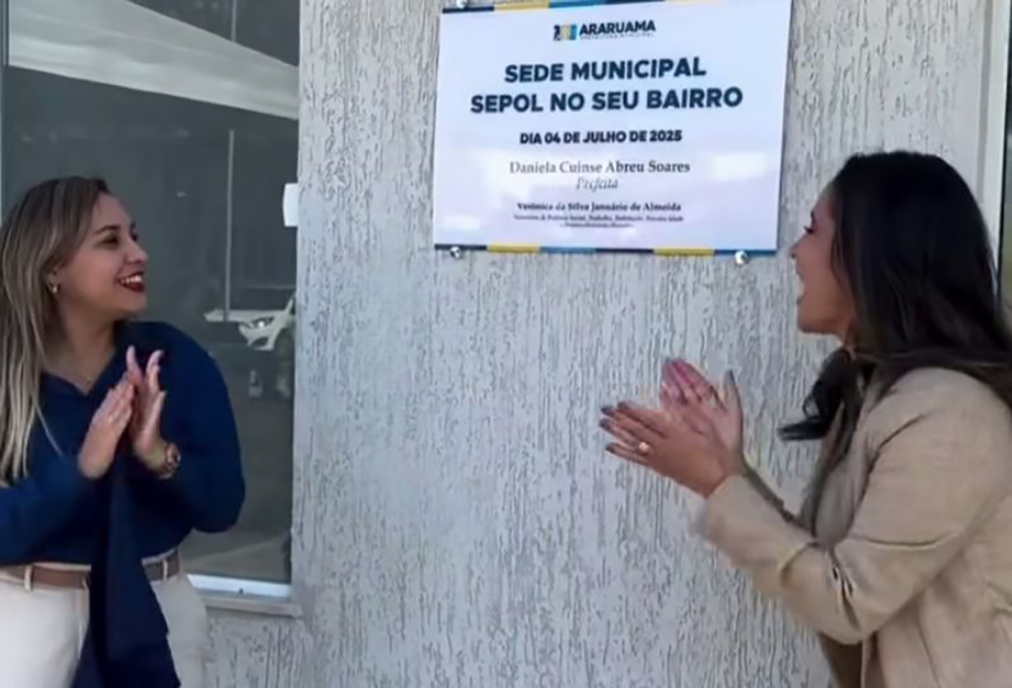 Prefeitura inaugura nova unidade de assistência social no distrito de Praia Seca
